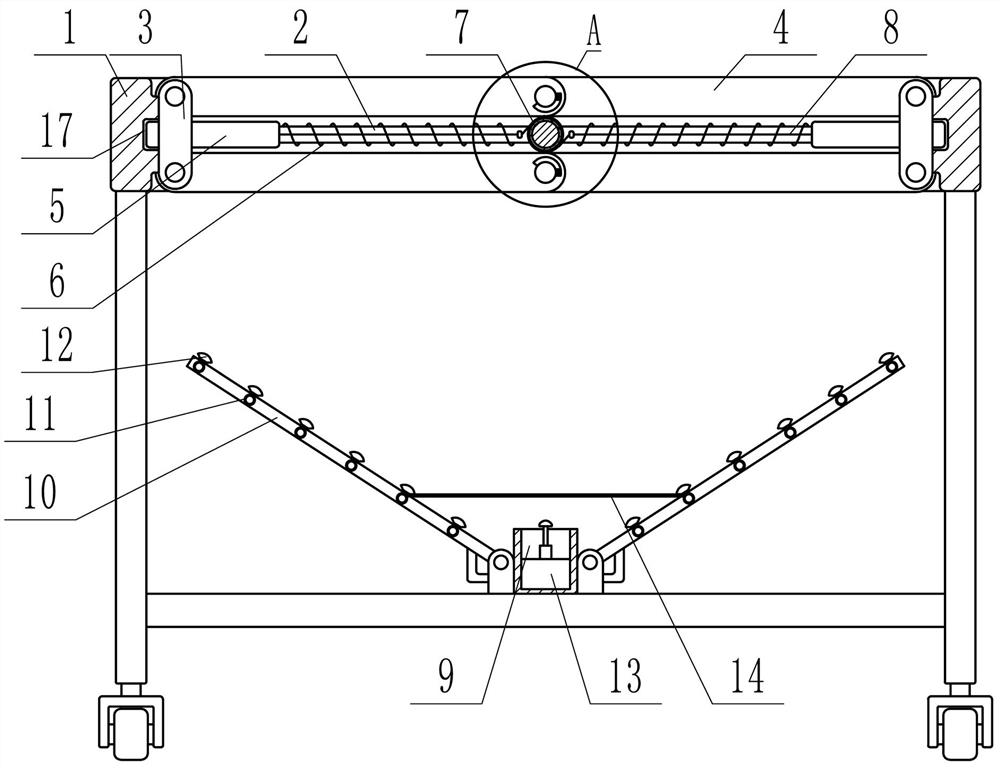 Emergency transfer bed