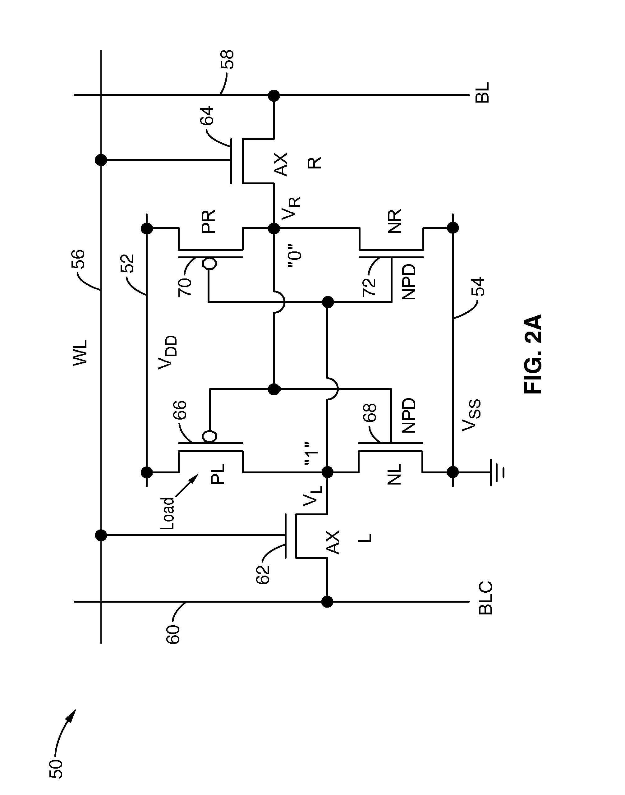 Finfet-based SRAM with feedback