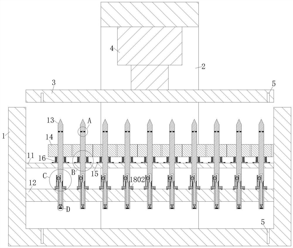 Numerical control machining system for die