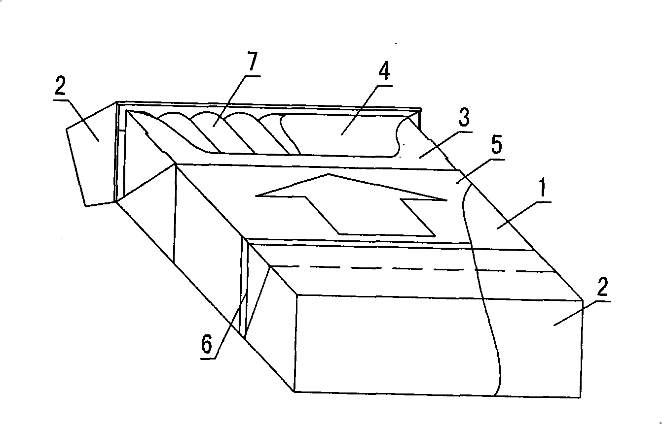 Double-end unsealing hard-packet cigarette case