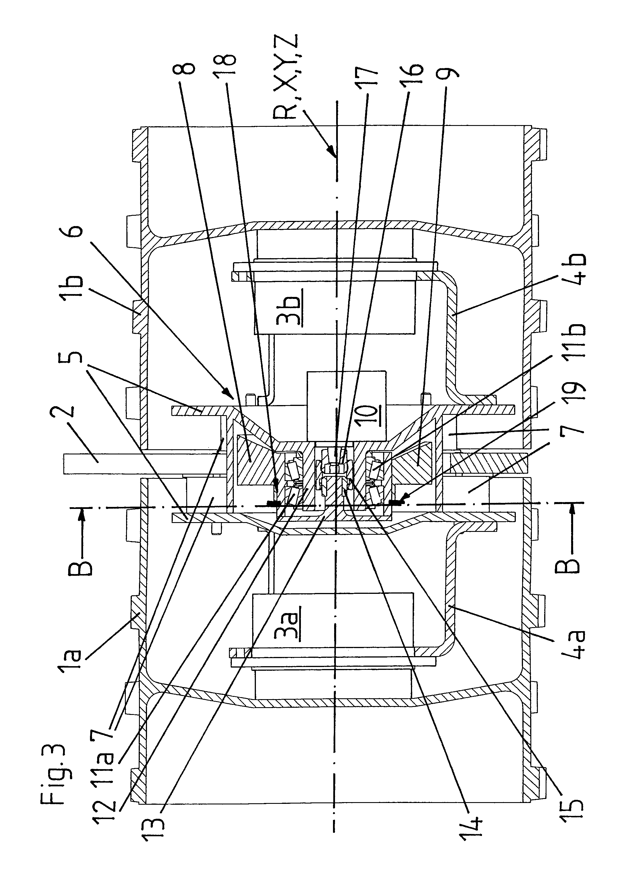 Unbalance type exciter for a soil compaction device