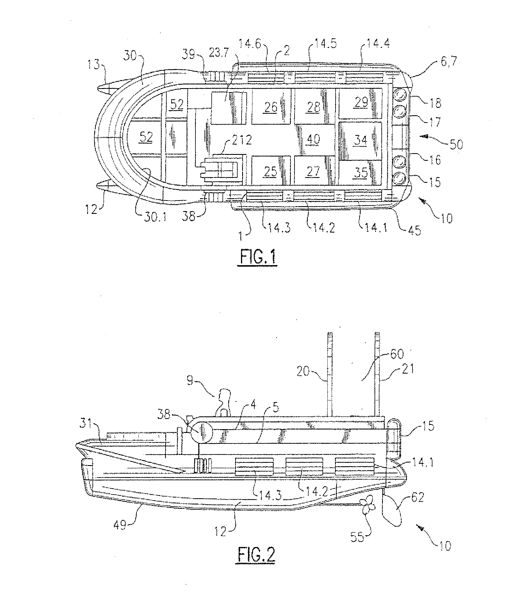 Docking and steering system