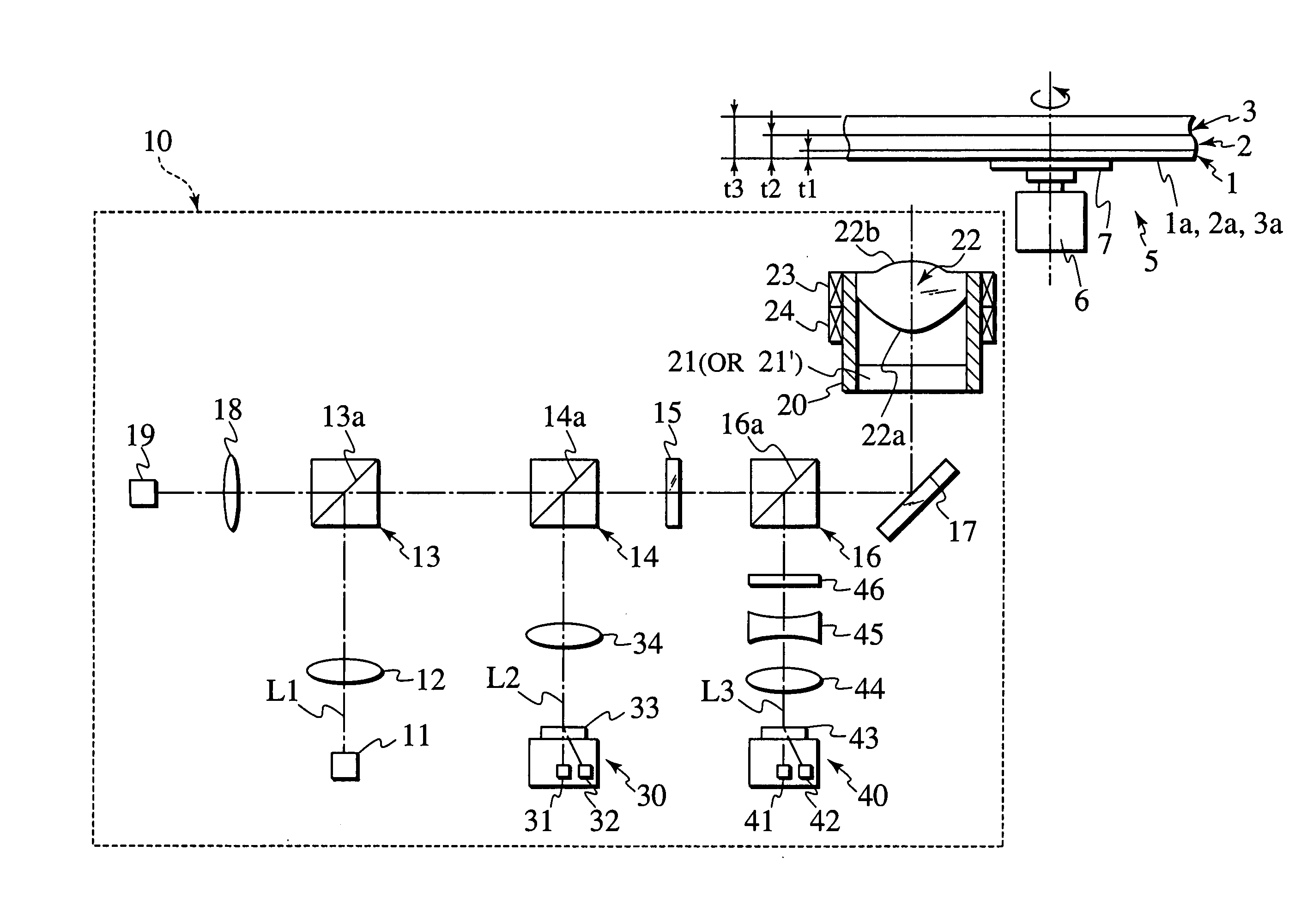 Optical pickup device