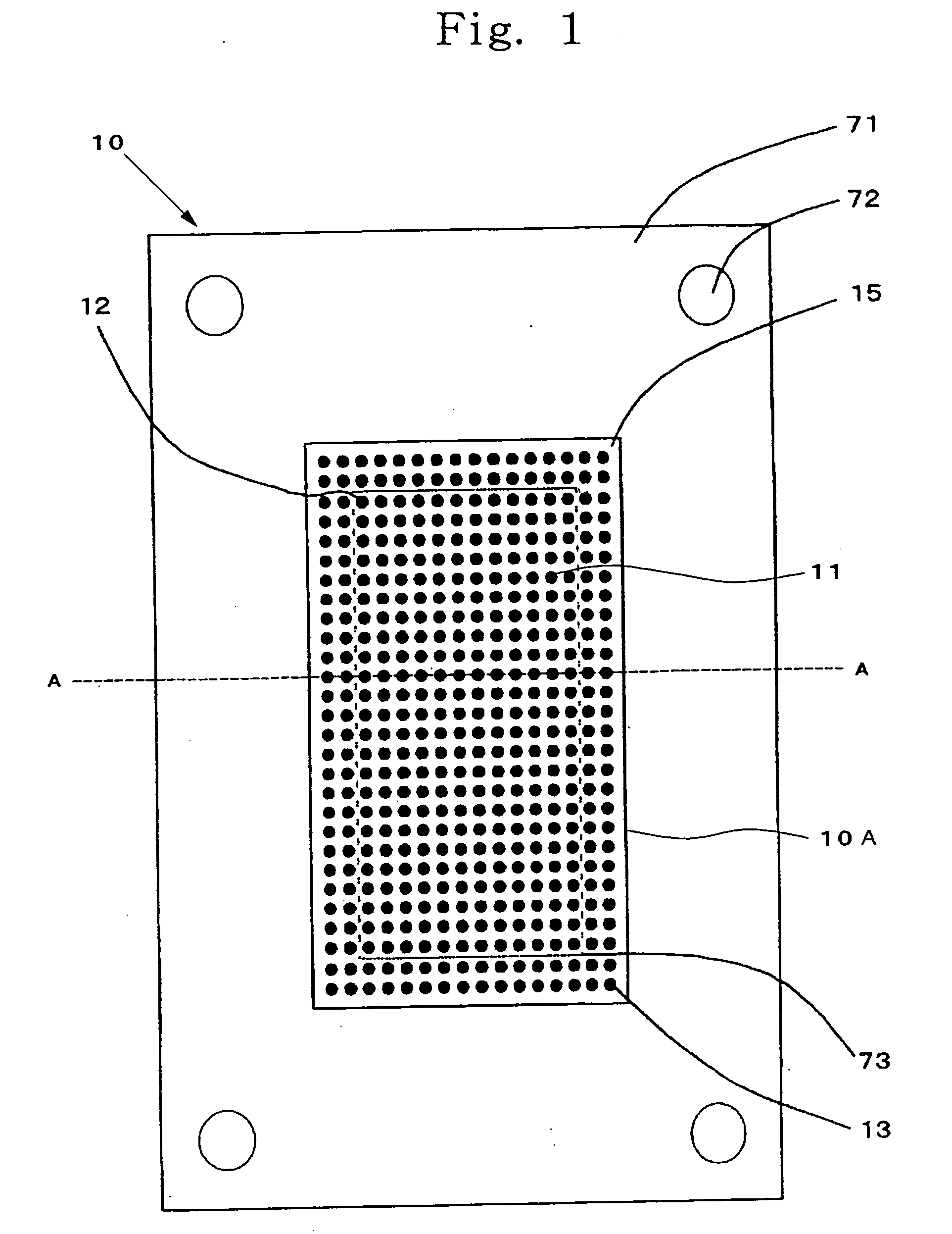 Anisotropic conductive connector and production method therefor and inspectioon unit for circuit device