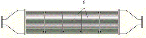 Processing apparatus for drying sludge by utilizing waste heat of draught fan and method for using the same