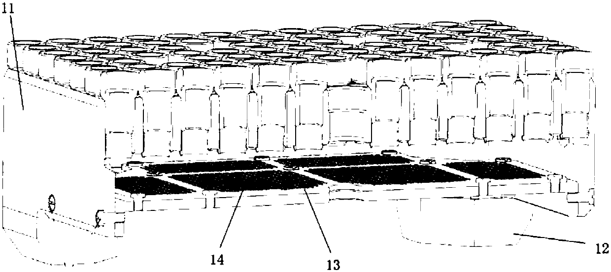 Fuel assembly, and lower tube seat and bottom device thereof