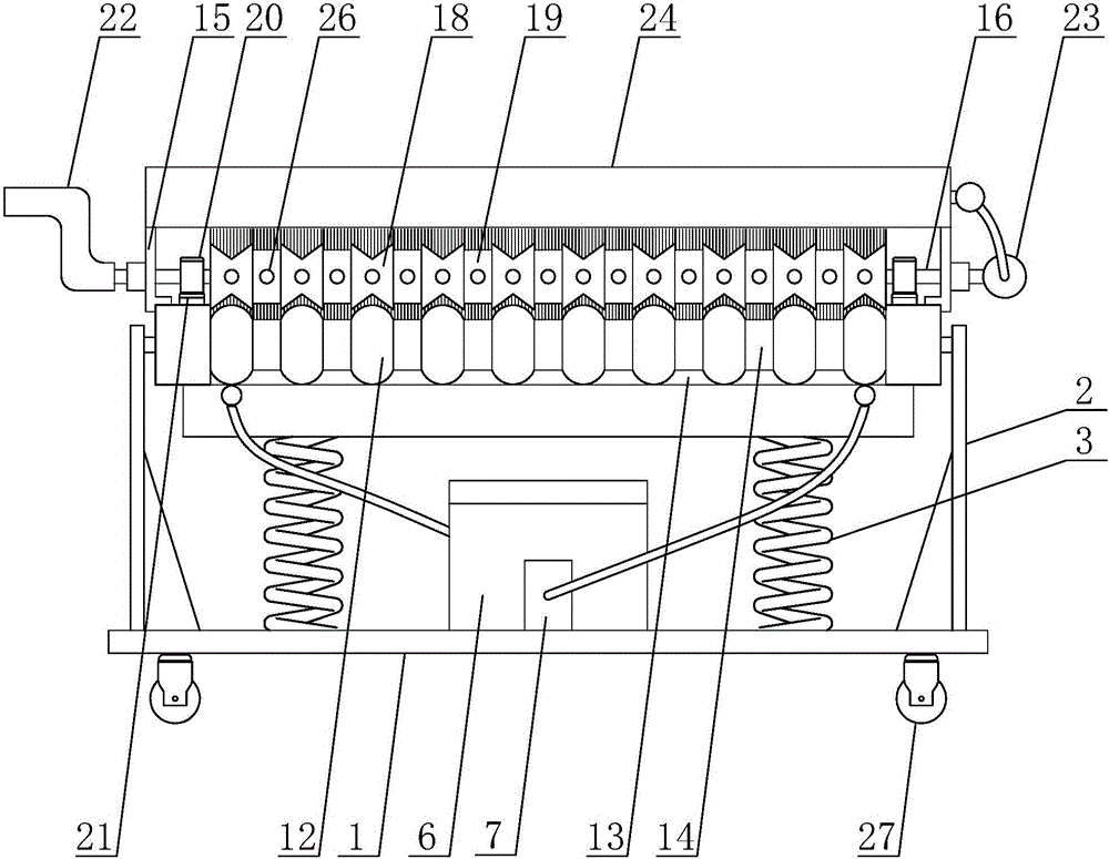 Warm foot ringworm therapeutic instrument