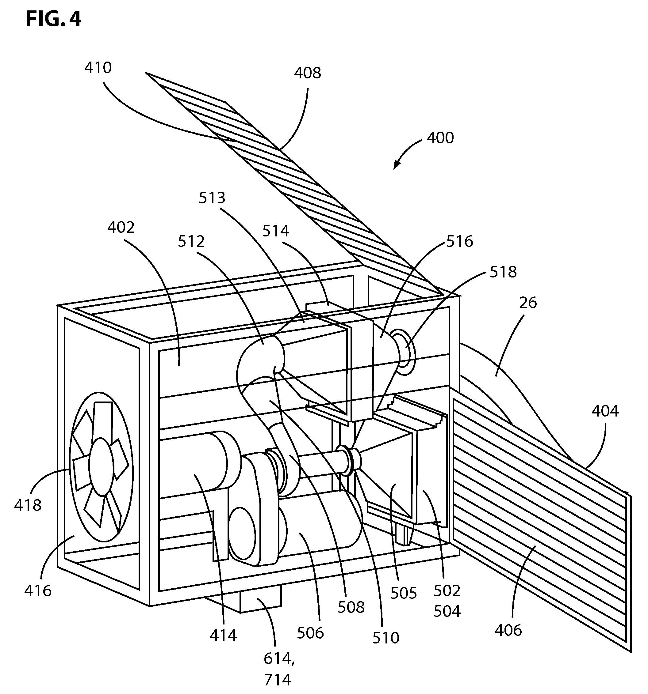 Adjustable cooling system for airplane electronics