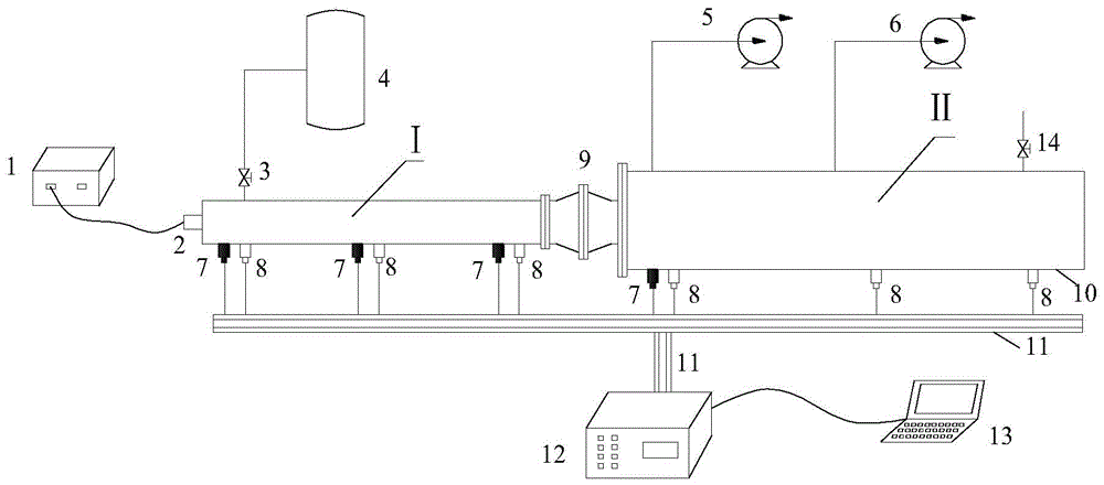 An experimental device and method for simulating secondary explosion in situ