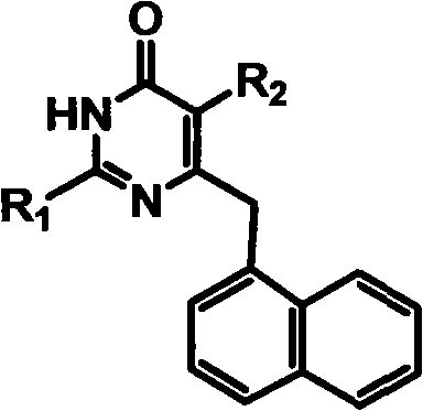 Preparation and application of novel chiral 3,4-dihydro-2-alkoxyl-6-benzyl-4-oxopyrimidine (S-DABO) human immunodeficiency virus (HIV)-1 reverse transcriptase inhibitor