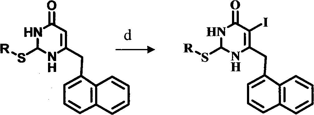 Preparation and application of novel chiral 3,4-dihydro-2-alkoxyl-6-benzyl-4-oxopyrimidine (S-DABO) human immunodeficiency virus (HIV)-1 reverse transcriptase inhibitor