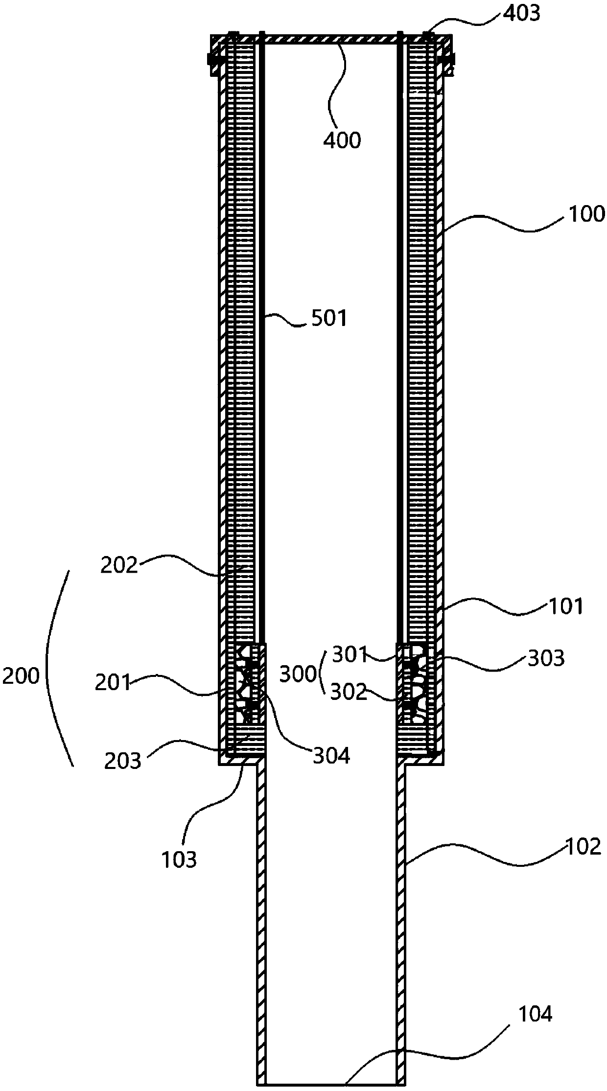 Electrical capacitance tomography sensor and system for high-temperature fluidized bed measurement