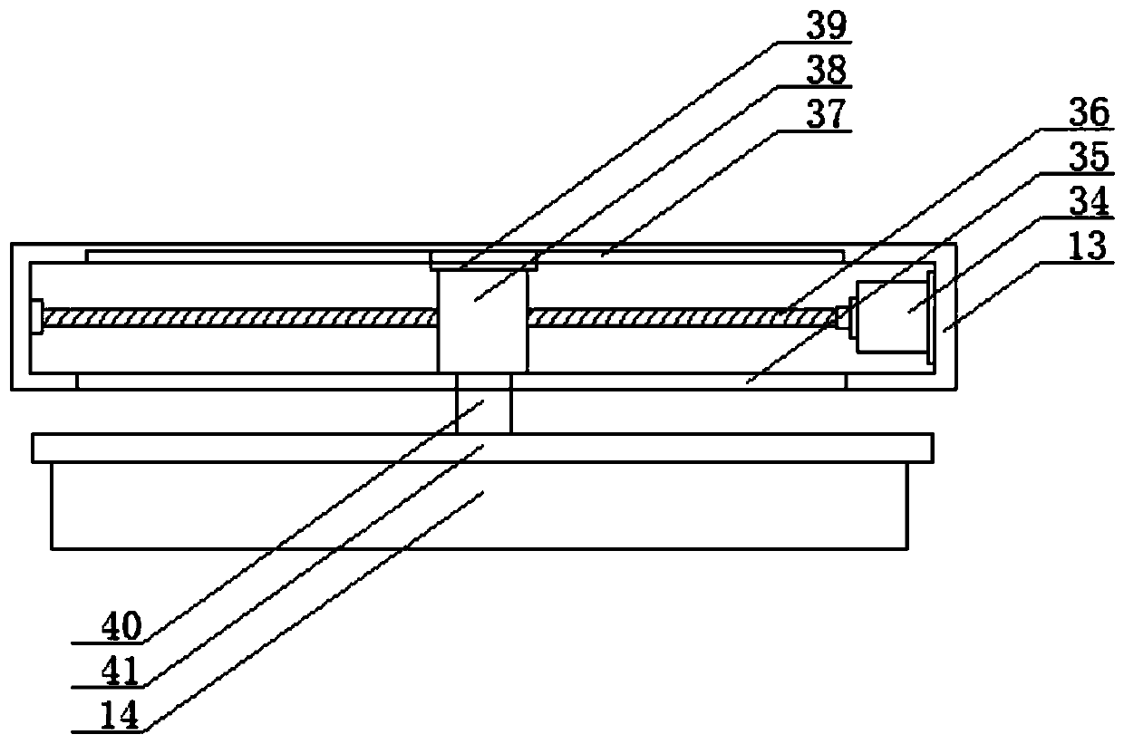 An automatic laying device for building protective net