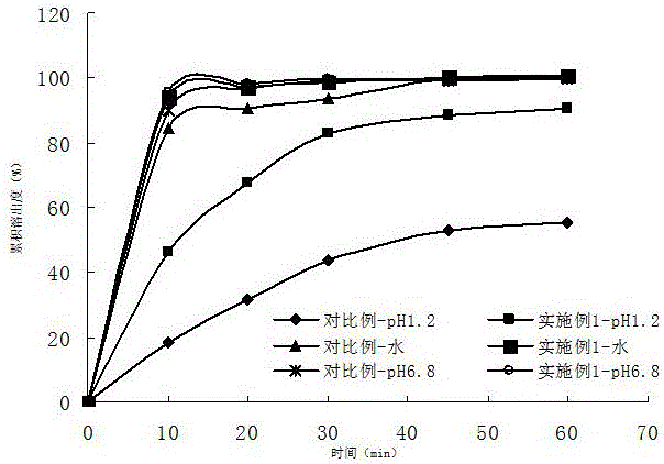 Acotiamide hydrochloride pharmaceutical composition and preparation method thereof