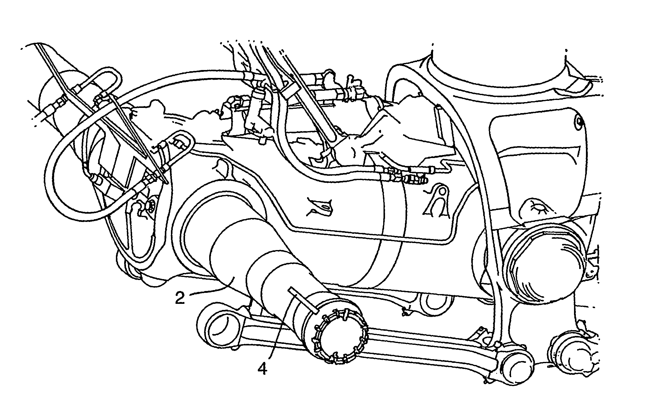 Apparatus and method suitable for measuring the displacement or load on an aircraft component