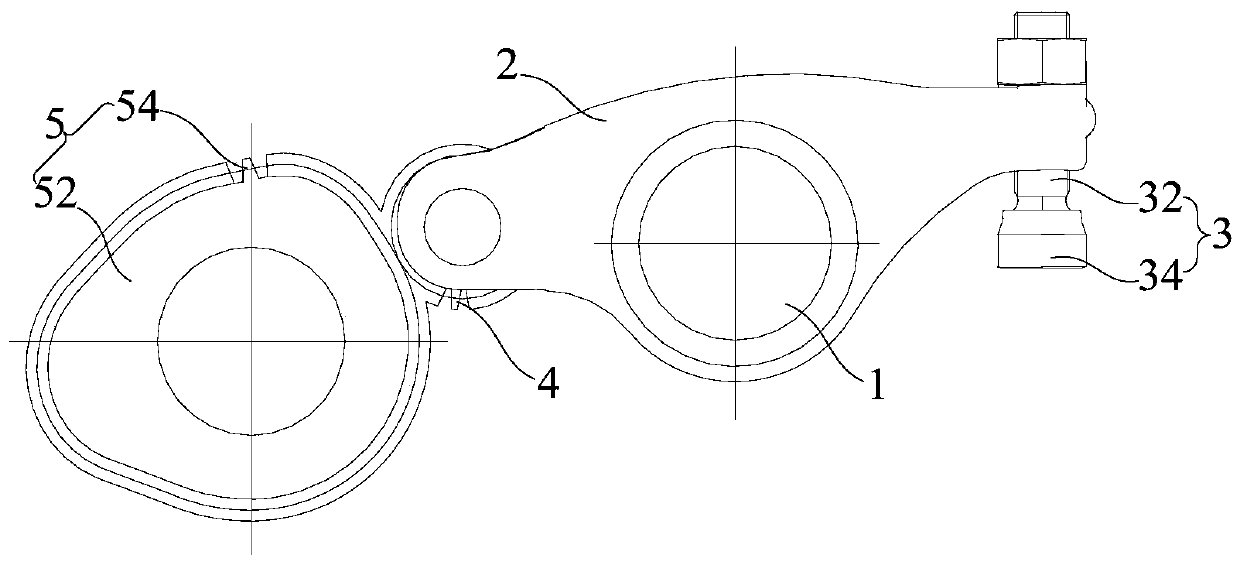 Gas-distribution assembly and engine