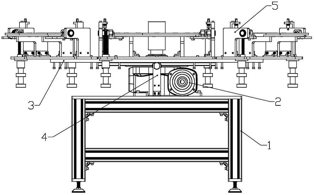 Automatic production line for dynamic soft package lithium battery encapsulation