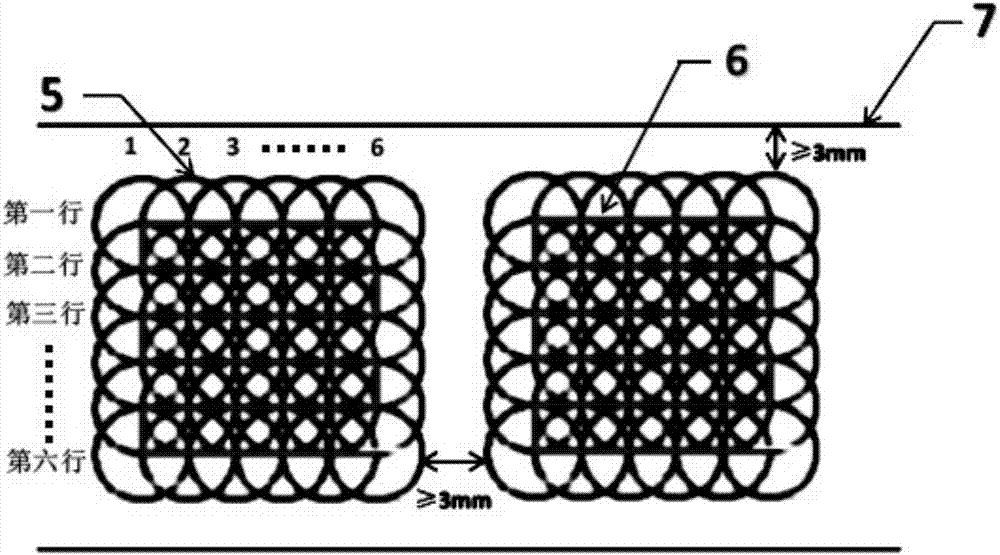 Laser impacting strengthening method for small-hole components different in thickness