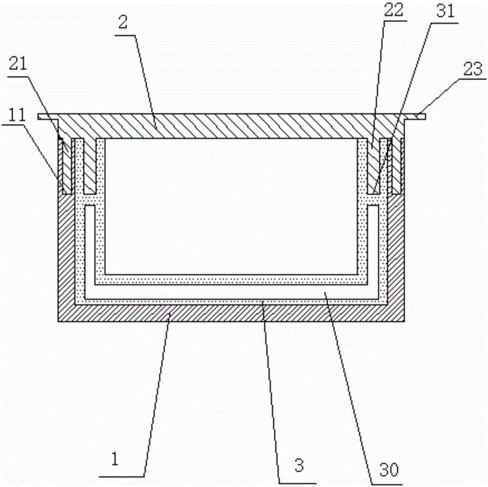 Energy-saving heat preservation box