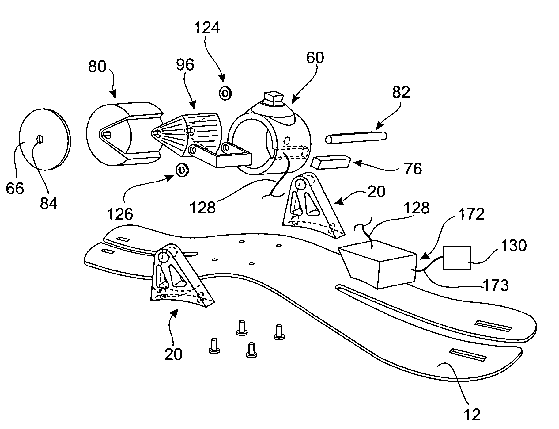 Electronically controlled prosthetic system