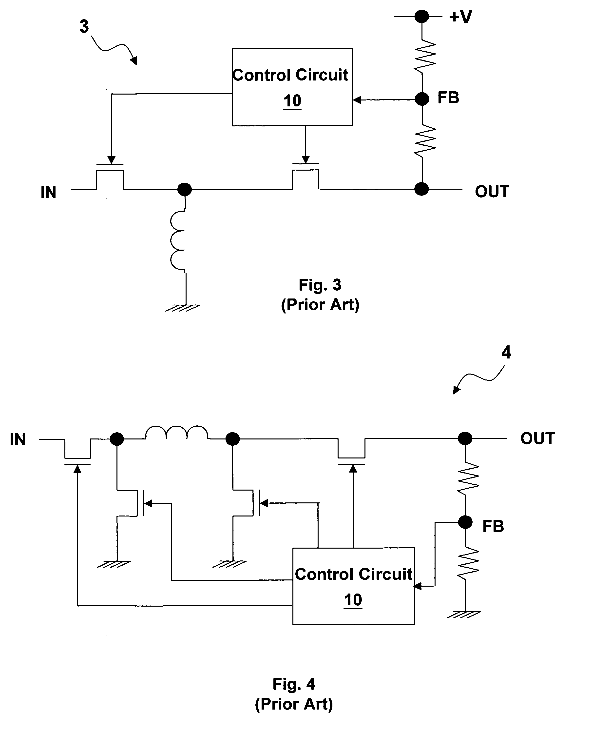 Power converter with improved line transient response, control circuit for power converter, and method for improving line transient response