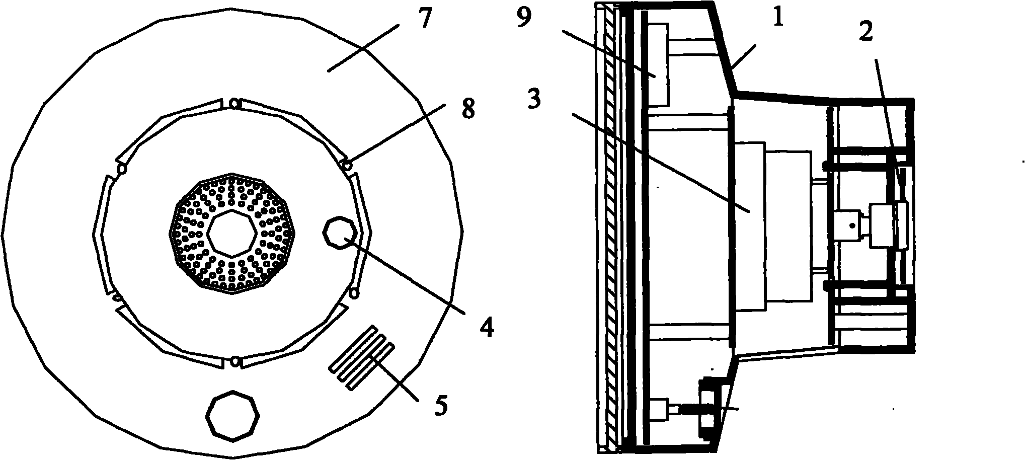 Point-type complex fire detector based on mechanical type temperature sensing element and alarm method thereof