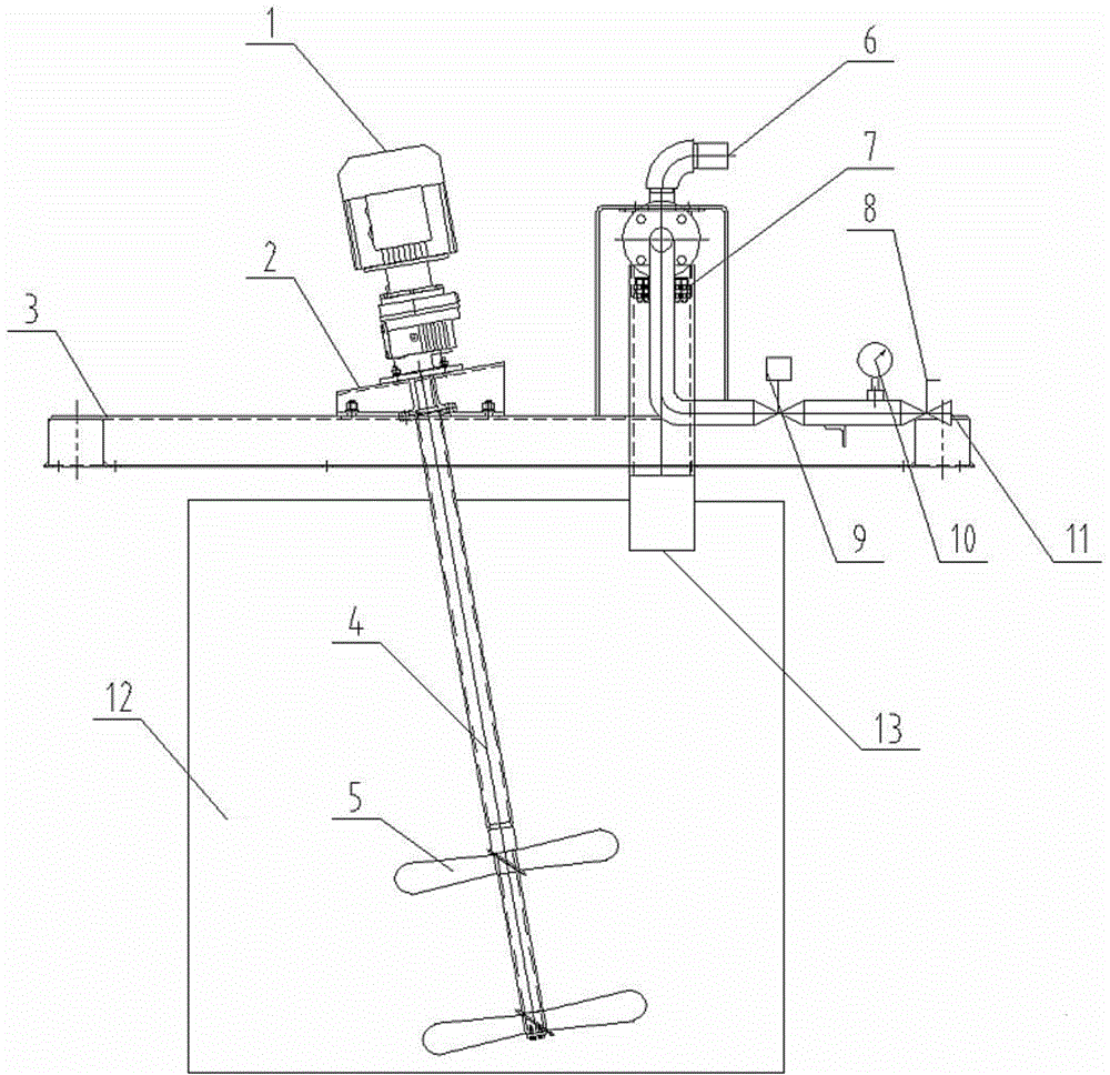 Novel automatic agitating device