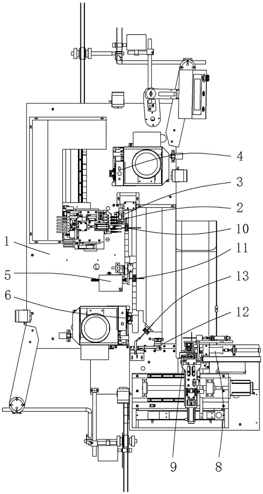 Automatic wire cutting peeling double pressing single pass plastic case machine