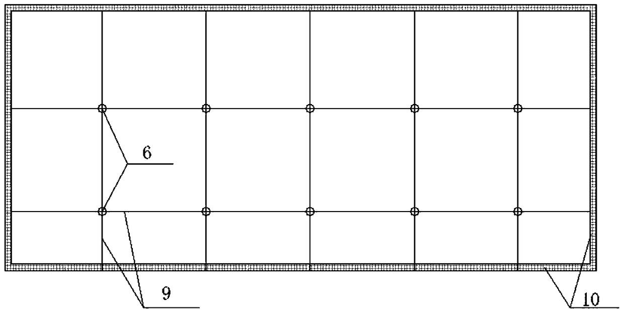 Ecological slope protection structure and construction method thereof