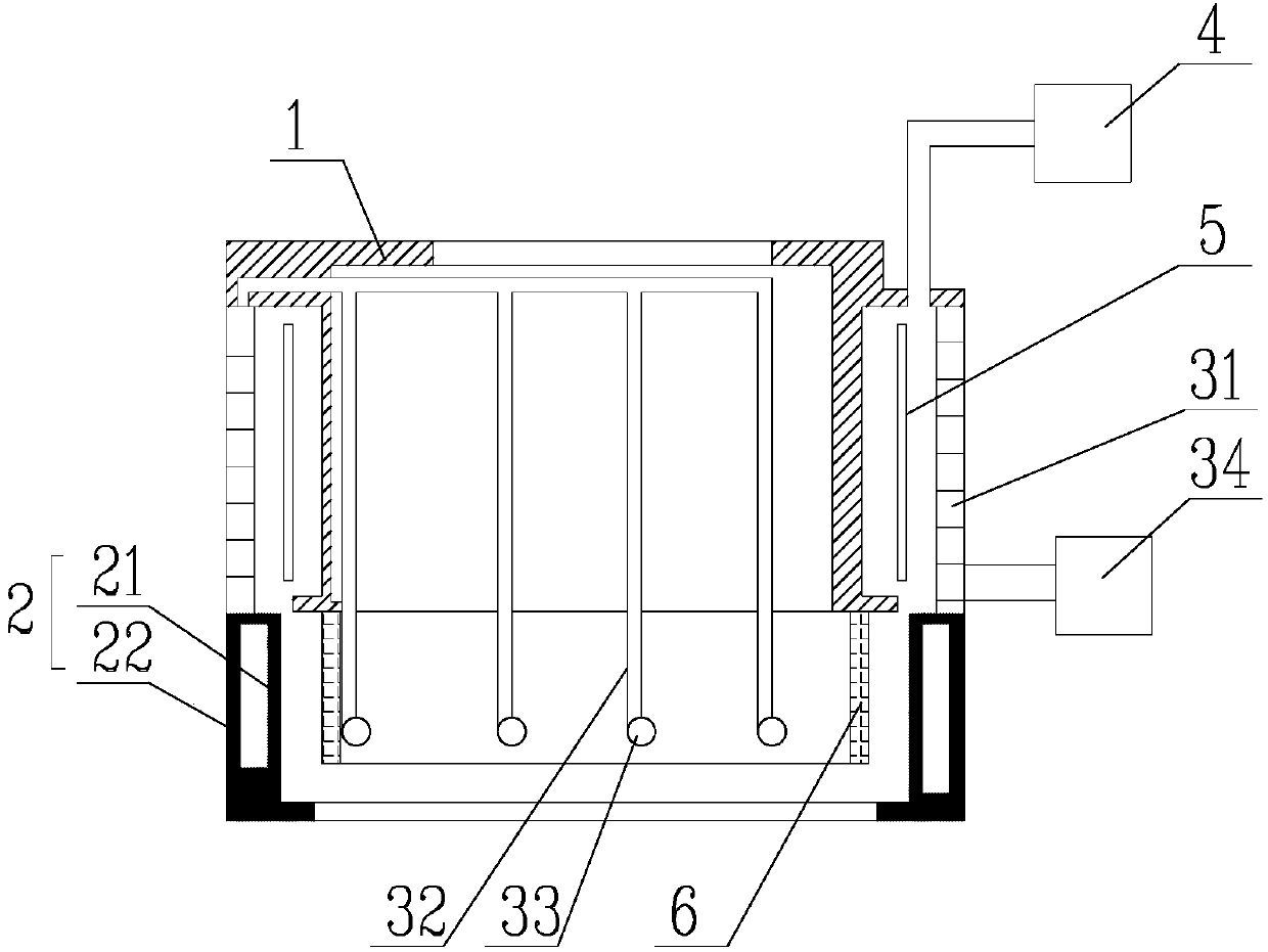 A garbage incinerator with high combustion efficiency