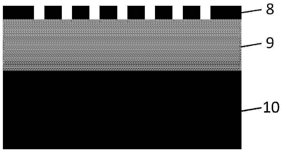 Etched diffraction grating-type wavelength division multiplexing/demultiplexing device