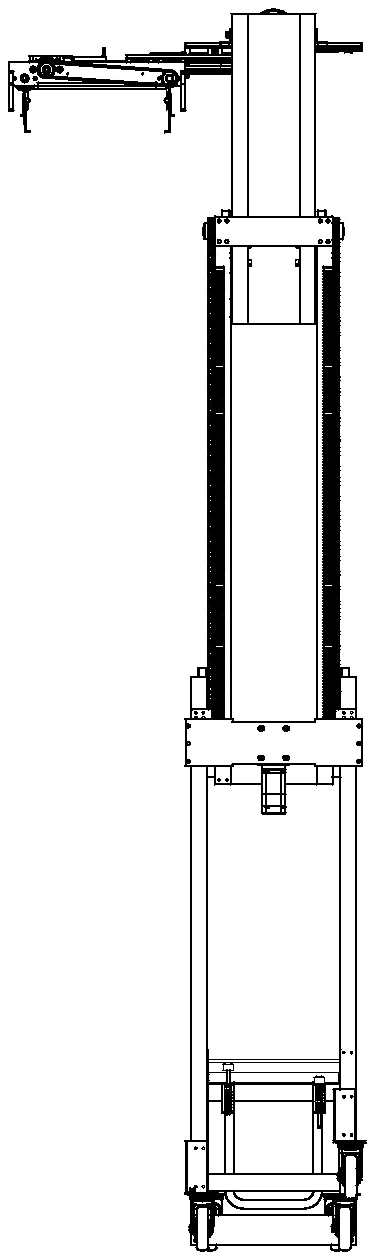 Metamorphic grabbing mechanism with automatic adjustment function