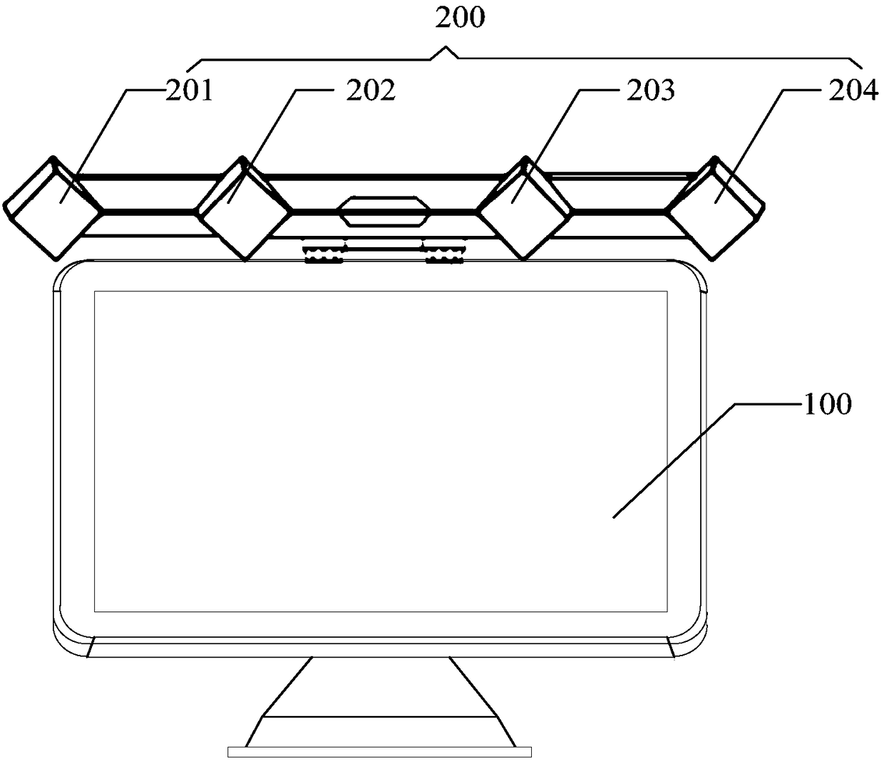 Virtual coordinate system construction method and device, terminal equipment and readable storage medium