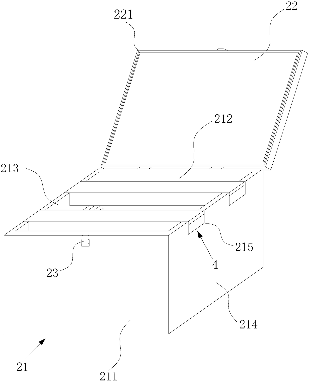 Sample transportation box