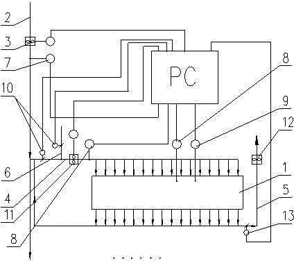 Method and device for automatic control of thermal state in chamber-type drying chamber for block wet billets