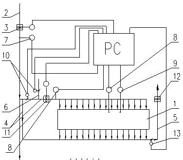 Method and device for automatic control of thermal state in chamber-type drying chamber for block wet billets