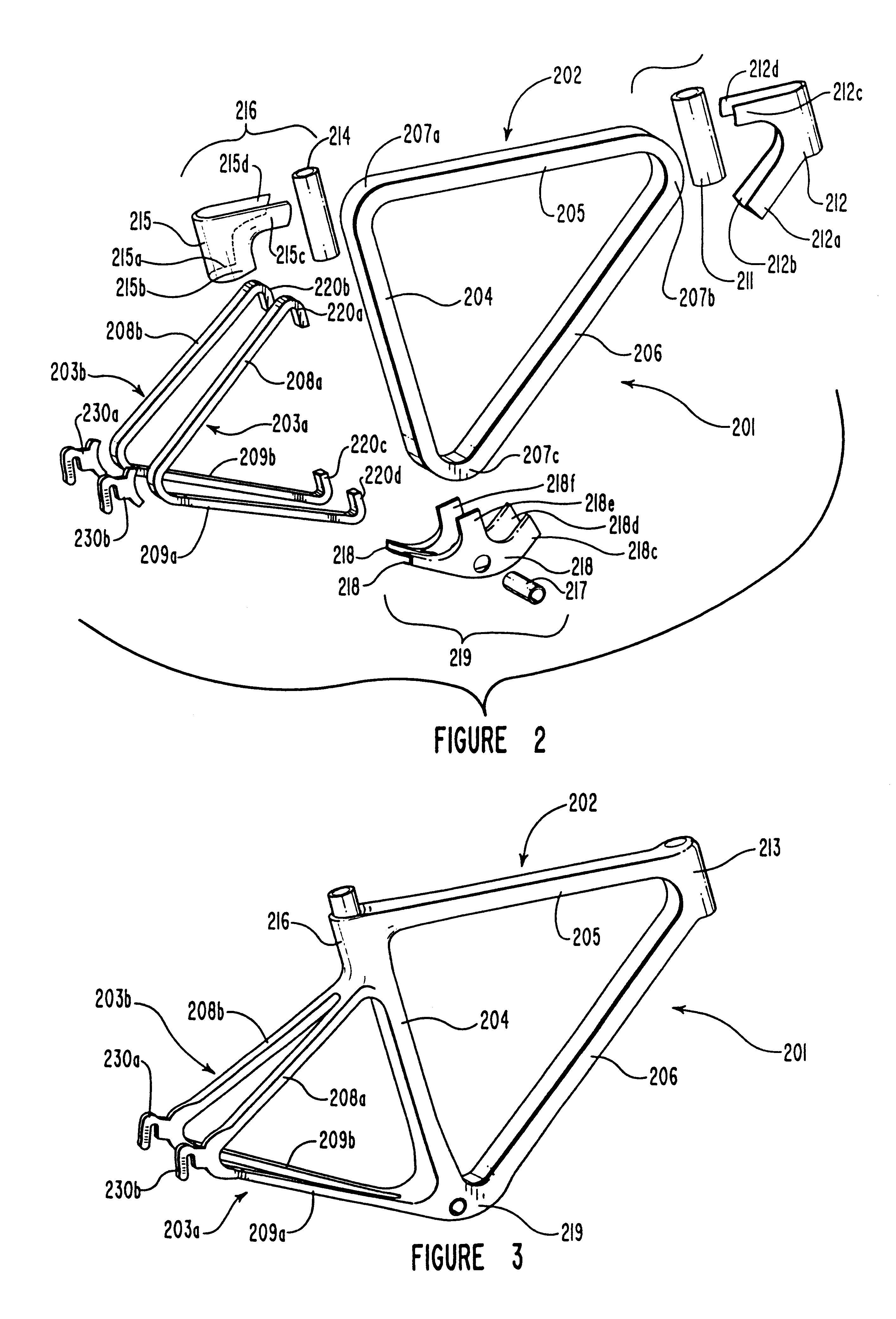 Net shape filament winding manufacturing process, articles made therefrom and composite bicycle fork and other components