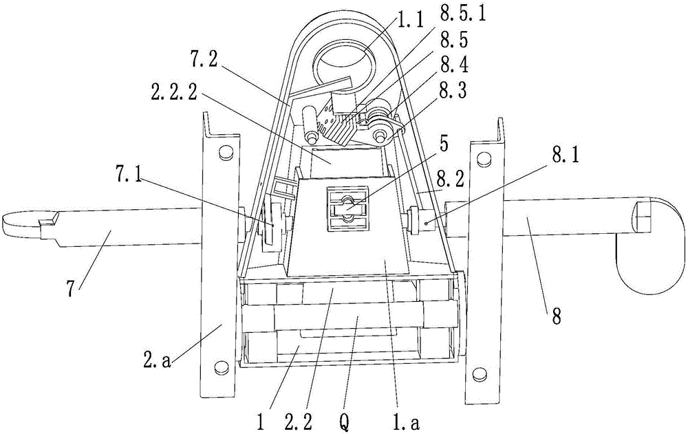 Swivel chair base capable of leaning forward in adjustable mode