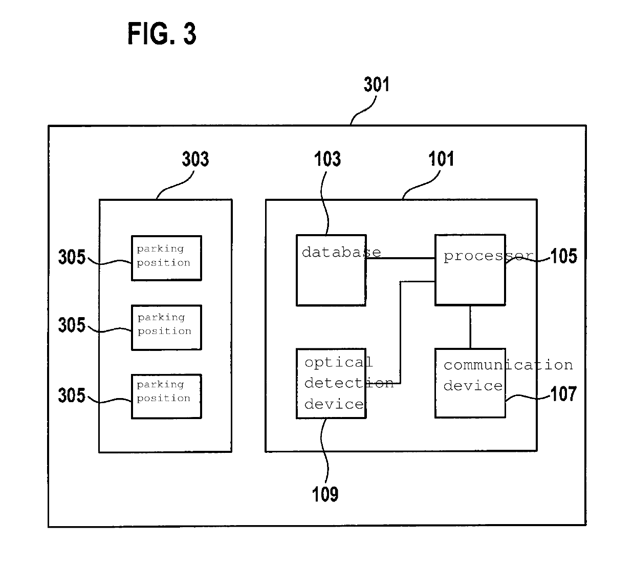 Device and method for operating a parking facility