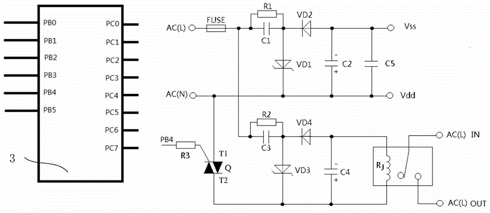 Time control socket