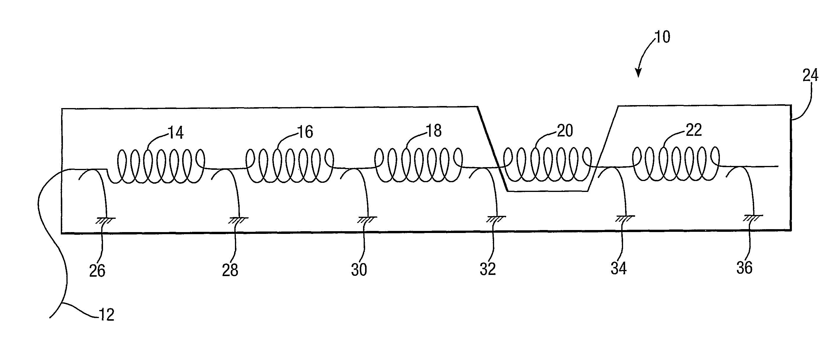 Fibre optic sensor package