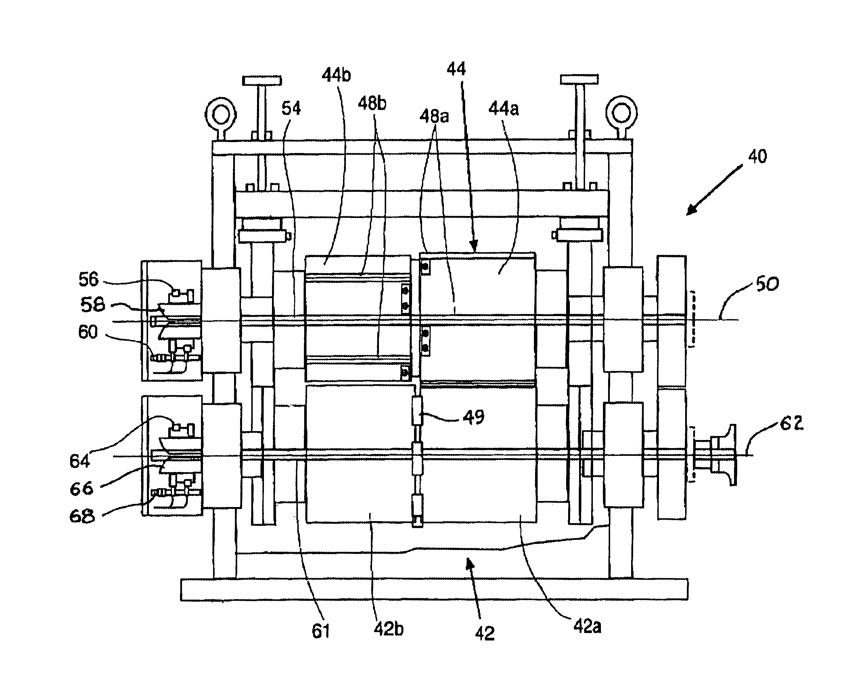 Paper elimination in the production of battery plates