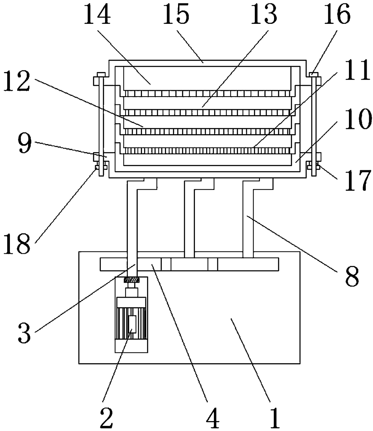 Cylinder Sieving Machine convenient for taking black tea