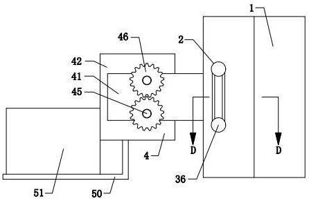 Synchronous stripping device for multiple strands of wires and cables