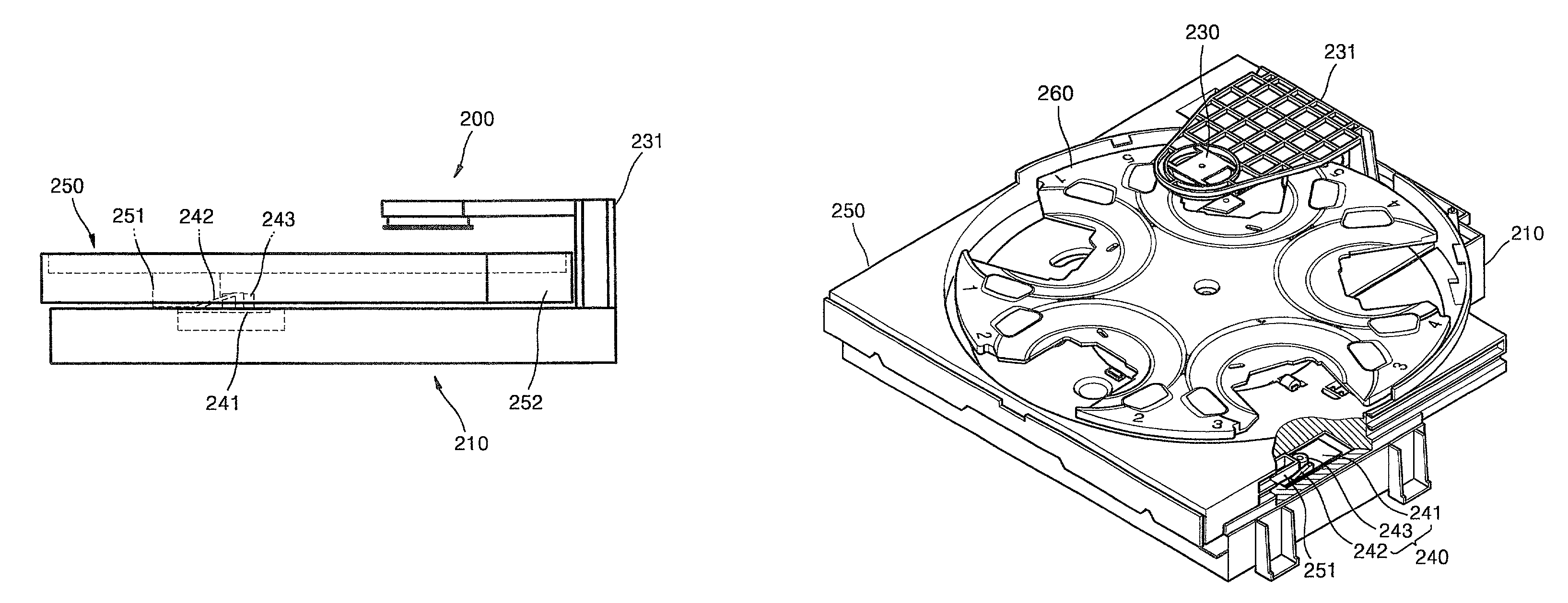 Optical disc changer