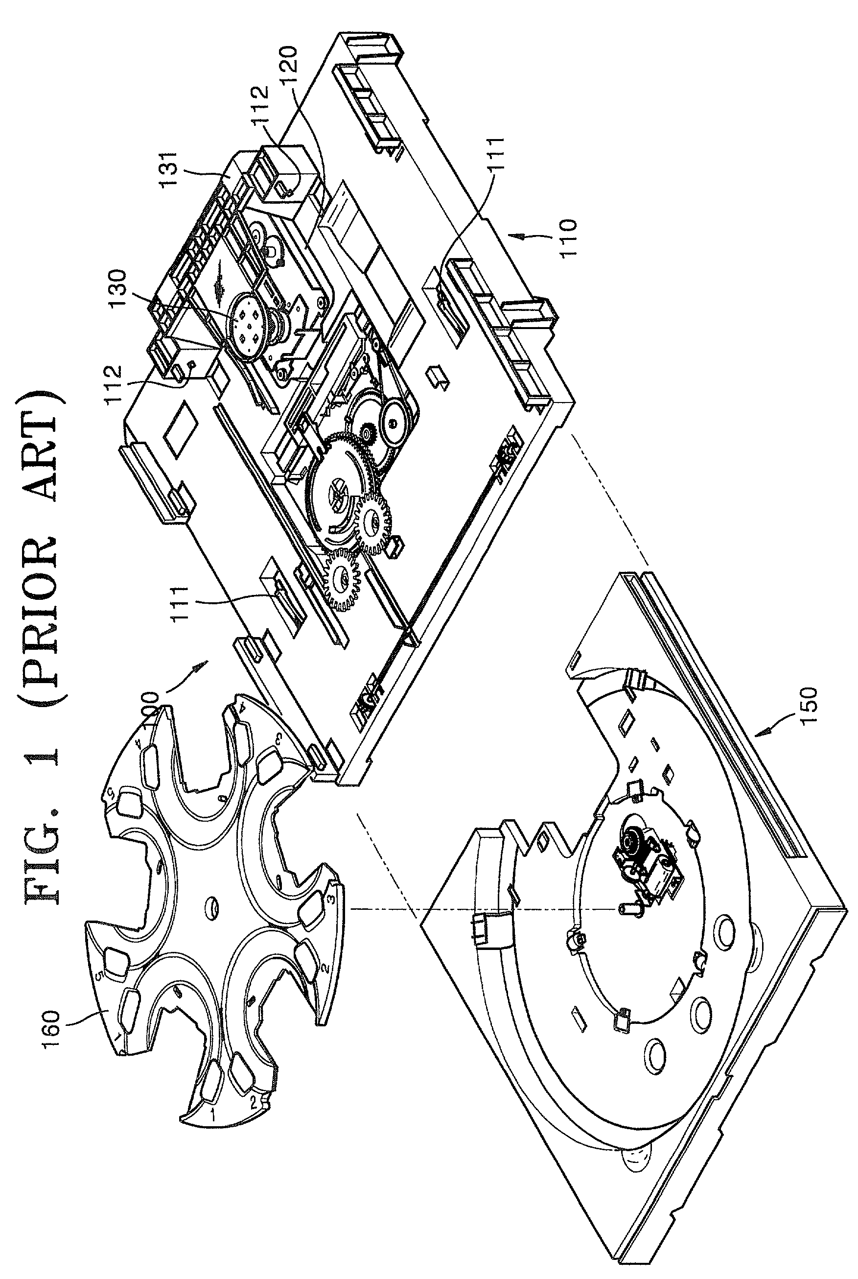 Optical disc changer