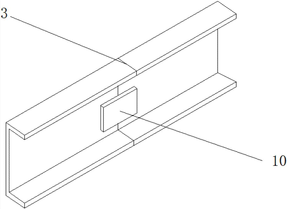 Technology for dismounting beret pieces of cast-in-situ beam bottoms