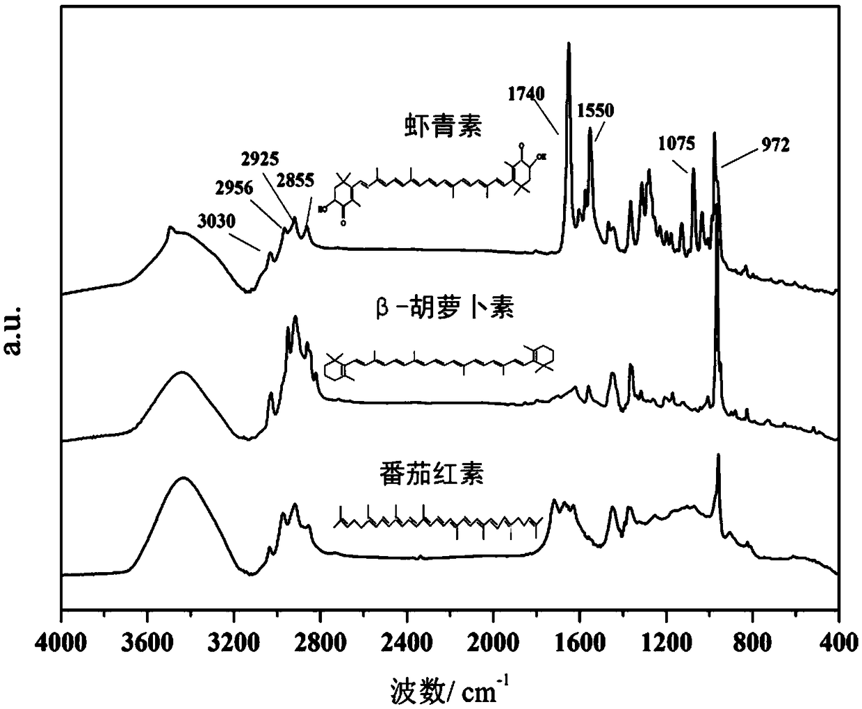 Research method for synthetic process of haematococcus pluvialis astaxanthin based on infrared spectroscopy microscopic imaging technology