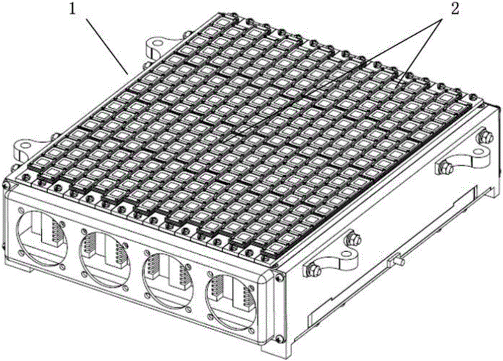 Satellite communication transceiving assembly and two-dimensional active phased-array antenna