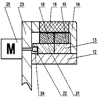 Vehicle wheel rim composite brake device integrating permanent magnet braking and friction braking